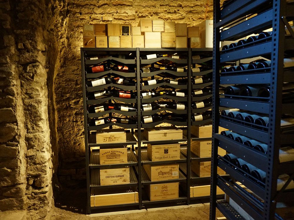 Xi Rack, privat wine cellar