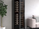 Pevino Majestic 111 Flaschen - 2 Zonen - Schwarze Glasfront