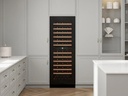 Pevino Noble 123 Flaschen - 2 Zonen - Schwarze Glasfront