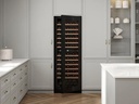 Pevino Noble 123 Flaschen - 2 Zonen - Schwarze Glasfront