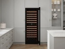 Pevino Noble 123 Flaschen - 2 Zonen - Schwarze Glasfront