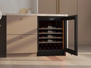 Pevino Majestic SB 35 Flaschen - 1 Zone - Schwarze Glasfront