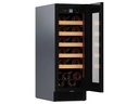 Pevino Noble 19 Flaschen - 1 Zone - Schwarze Glasfront
