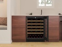 Pevino Noble 41 Flaschen - 1 Zone - Schwarze Glasfront