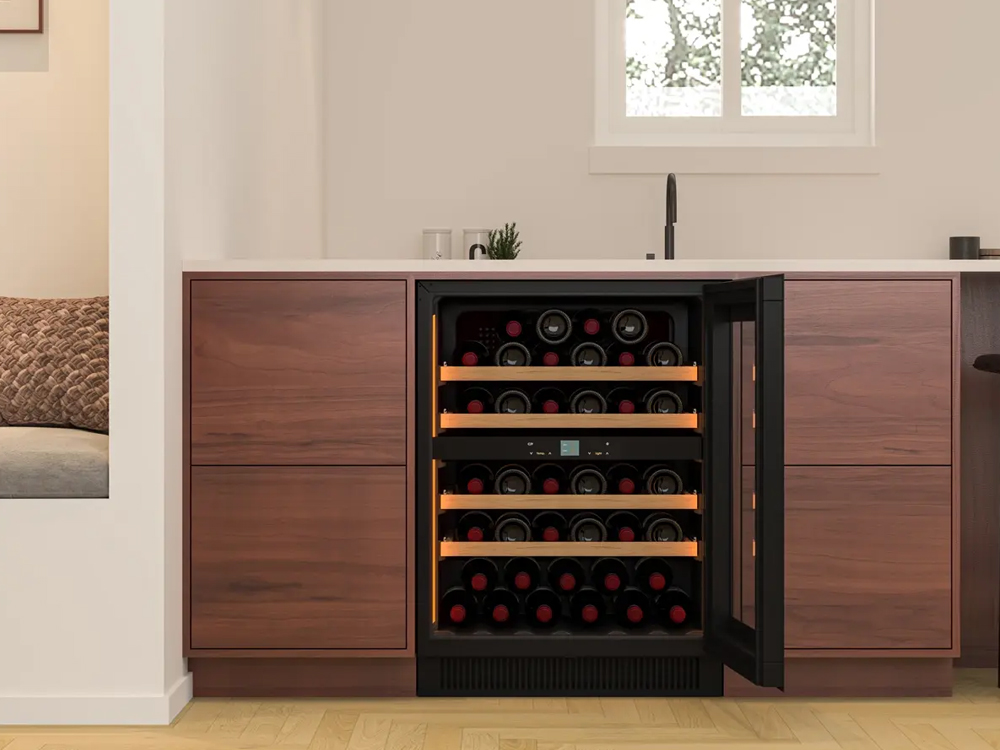 Pevino Noble 39 Flaschen - 2 Zonen - Schwarze Glasfront