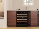 Pevino Noble 39 Flaschen - 2 Zonen - Schwarze Glasfront