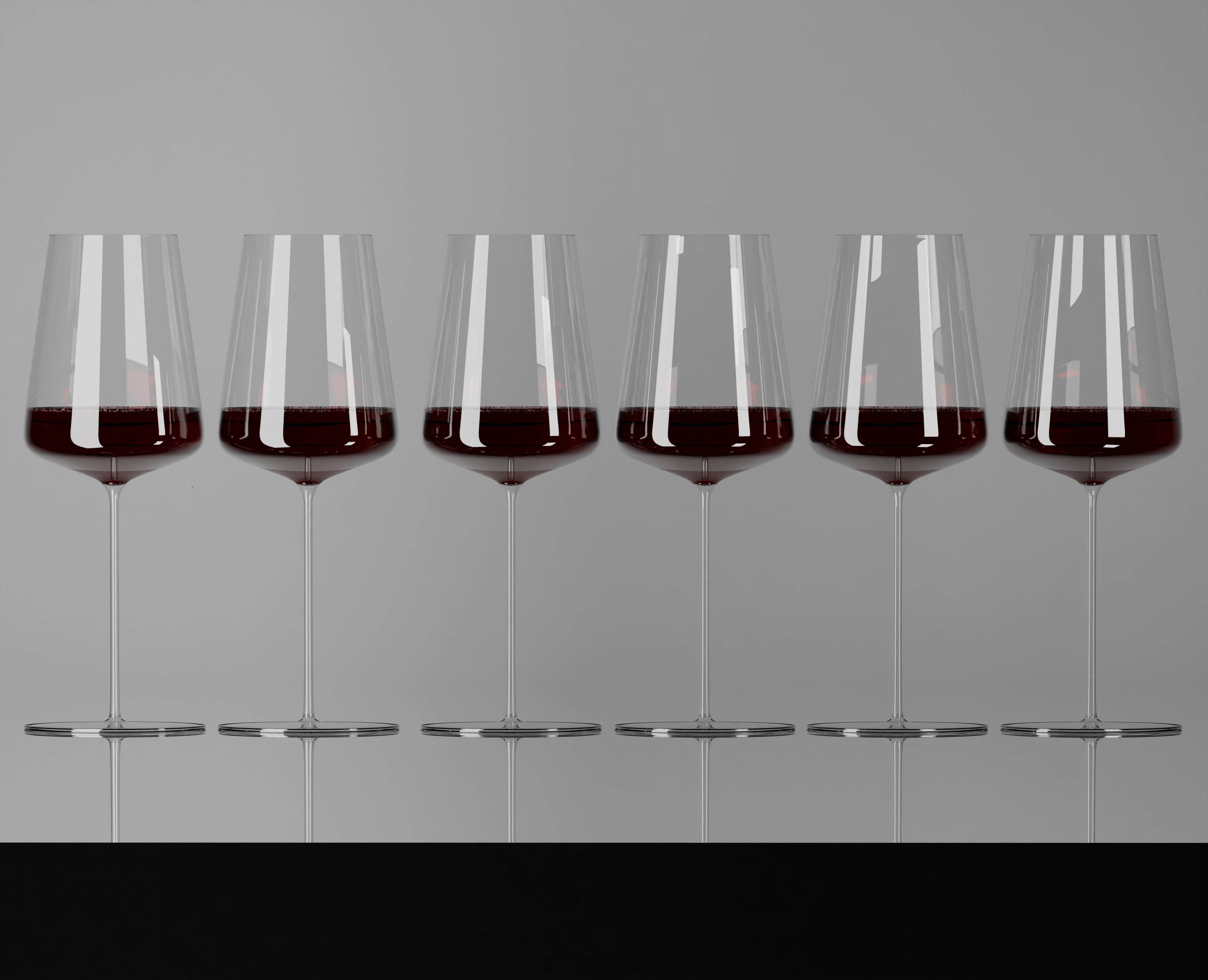 Tillman Glass - Cardinal Serie - handgeblasenes Universalglas