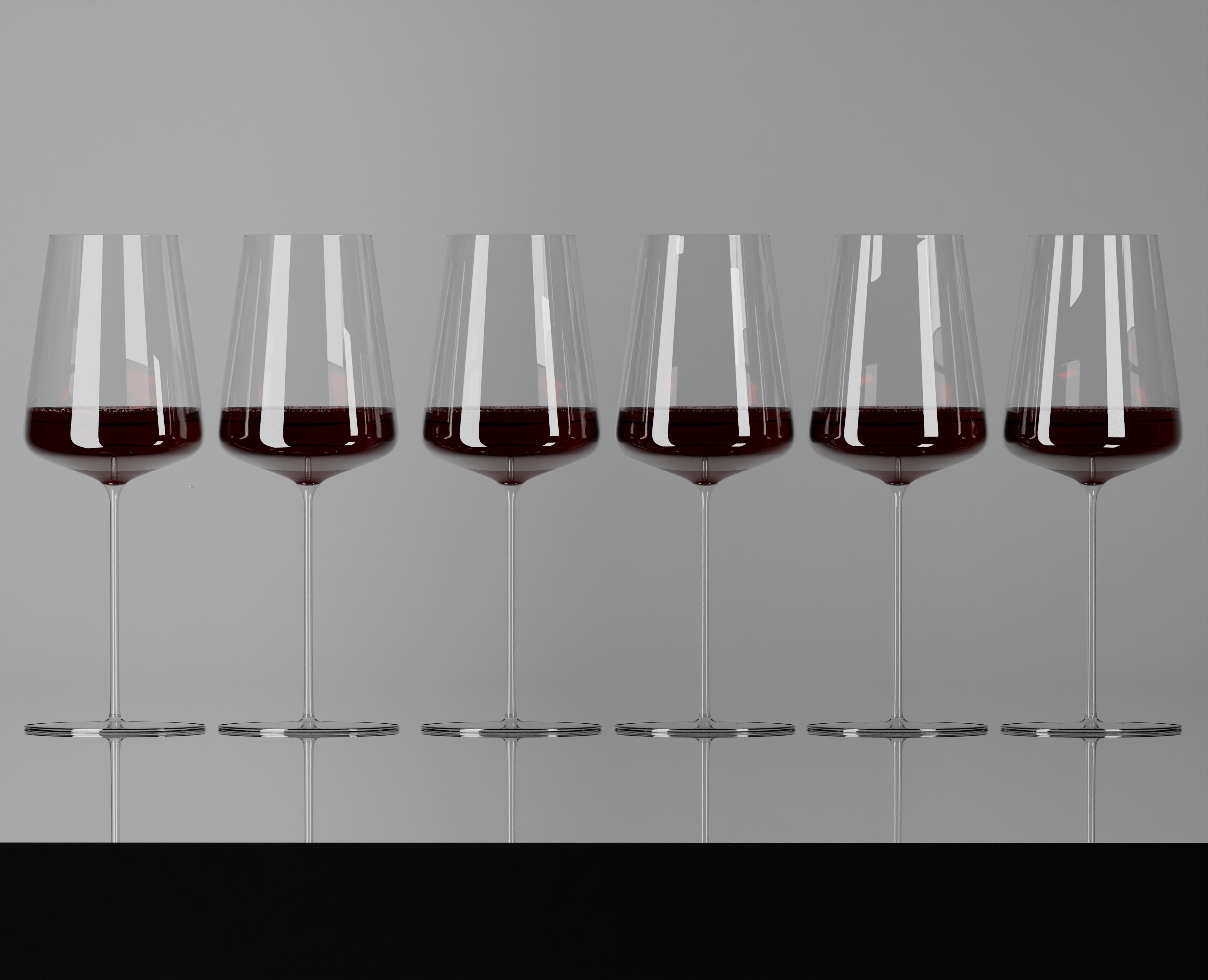 Tillman Glass - Cardinal Serie - handgeblasenes Universalglas