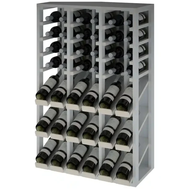 Winerex FELIX - 36 flaschen - Kiefernholz weiß