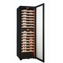 Pevino MS Noble 152 Flaschen - Metalregale mit Holzfront - 2 Zone - Schwarze