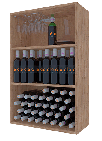 Winerex - Amadeo - 114 Flaschen - Eichenholz