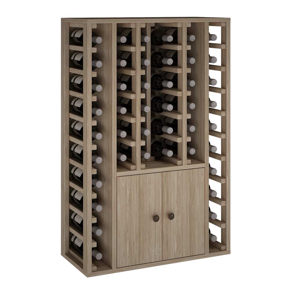 Winerex ESMA - 44 Flaschen + Schrank unten - Eiche/Oak