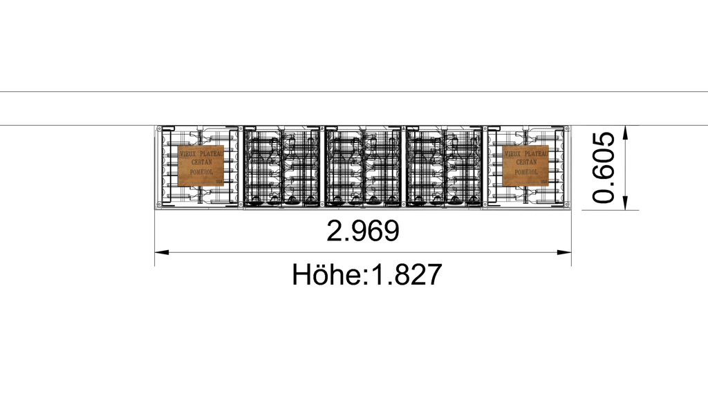 Xi Rack Premium 5x Set Model 2