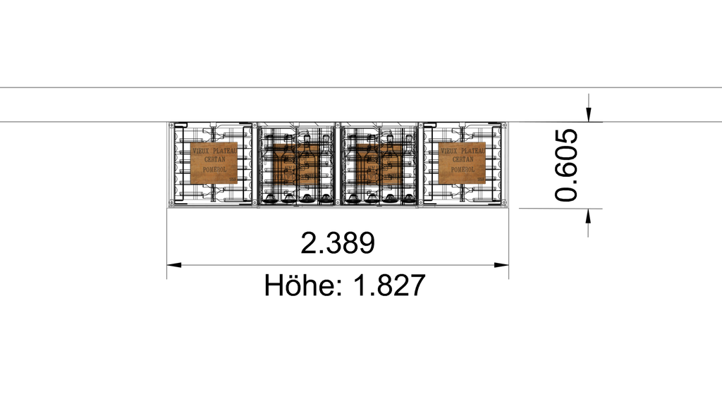 Xi Rack Premium 4x Set Model 4