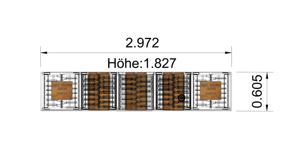 Xi Rack Premium 5x Set Model 7