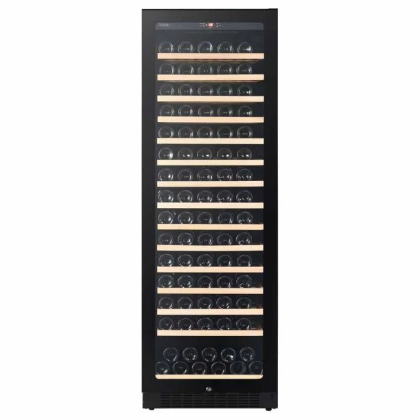 Pevino Noble 148 bottles - 1 zone - black glass front