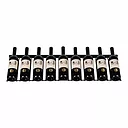 Vino Wall Rack Display Weinflaschenhalter für 9 Flaschen