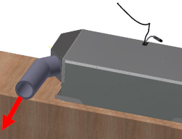 WineMaster mounting socket vents WineARM15