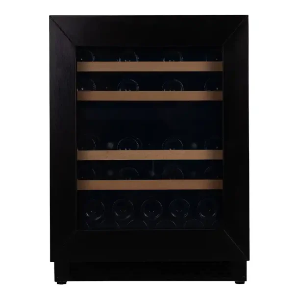 Pevino Majestic - 39 bottles - 2 zone - kitchen door - wood trim