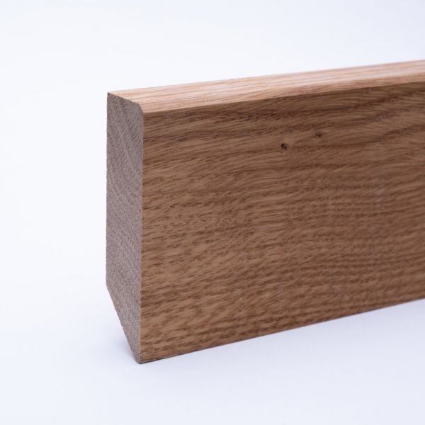 Xi Rack skirting board solid oak lacquered
