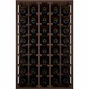 Winerex CHANGO - 40 Flaschen - Champagner/Magnum - Kiefernholz braun gebeizt