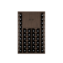 Winerex EFREN - 44 bottles + Cupboard on top - pine wood brown stained