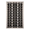 Winerex DESI - 60 bottles - pine wood white stained