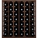 Winerex DESI special module - 42 bottles - pine wood brown stained