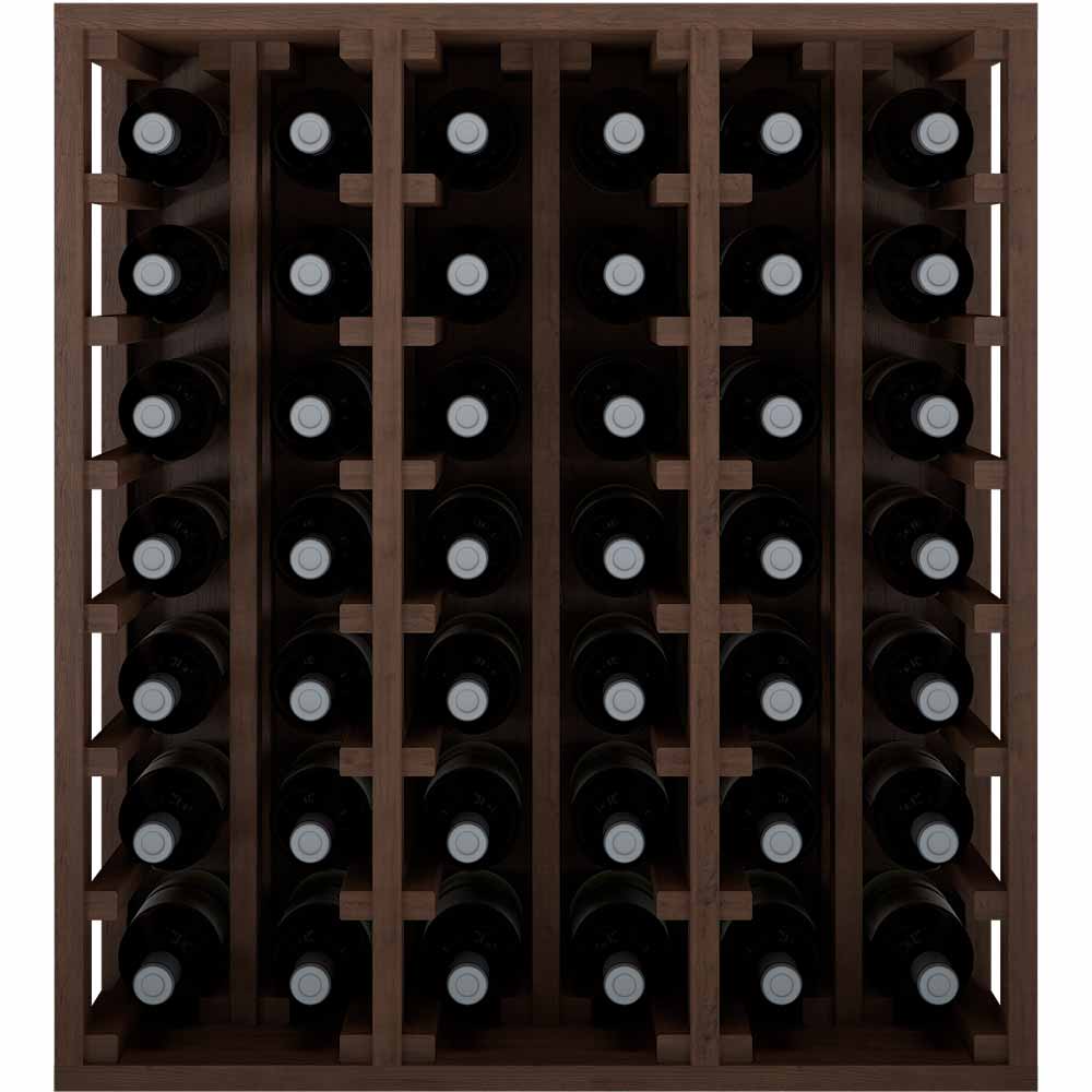 Winerex DESI special module - 42 bottles - pine wood black stained