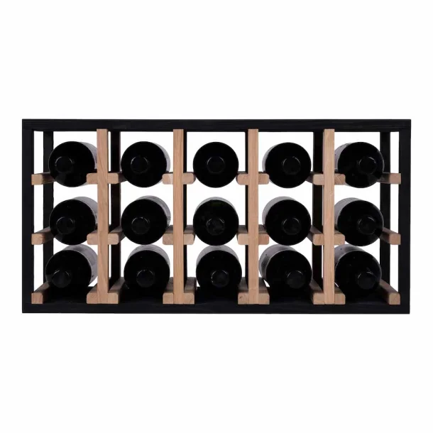 Caverack HALF ALDA WIDE - 15 bottles - oak wood black stained