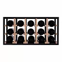 Caverack HALF ALDA WIDE - 15 bottles - oak wood black stained