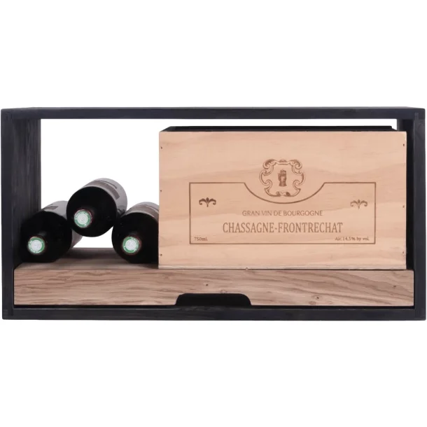 Caverack HALF PERNO - Ein Ausziehboden - Eichenholz und schwarz gebeizt