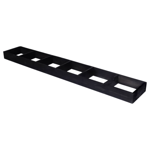 Caverack Base 1800mm - black stained