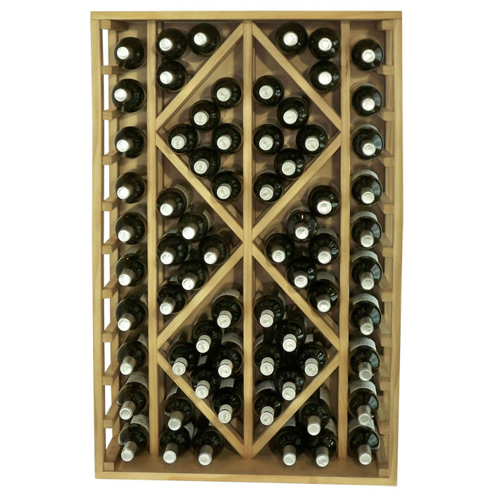 Winerex CARLO - 68 bottles - pine