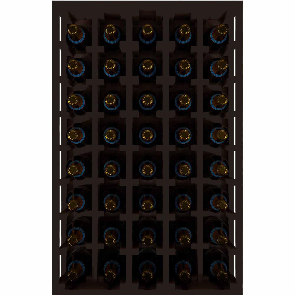 Winerex CHANGO - 40 bottles - Champagne/Magnum - pine wood black stained