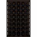 Winerex CHANGO - 40 Flaschen - Champagner/Magnum - Kiefernholz schwarz gebeizt