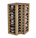 Winerex DIA - 40 bottles - corner module - pine
