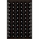 Winerex DESI - 60 bottles - pine wood black stained