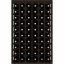 Winerex DESI - 60 bottles - pine wood black stained