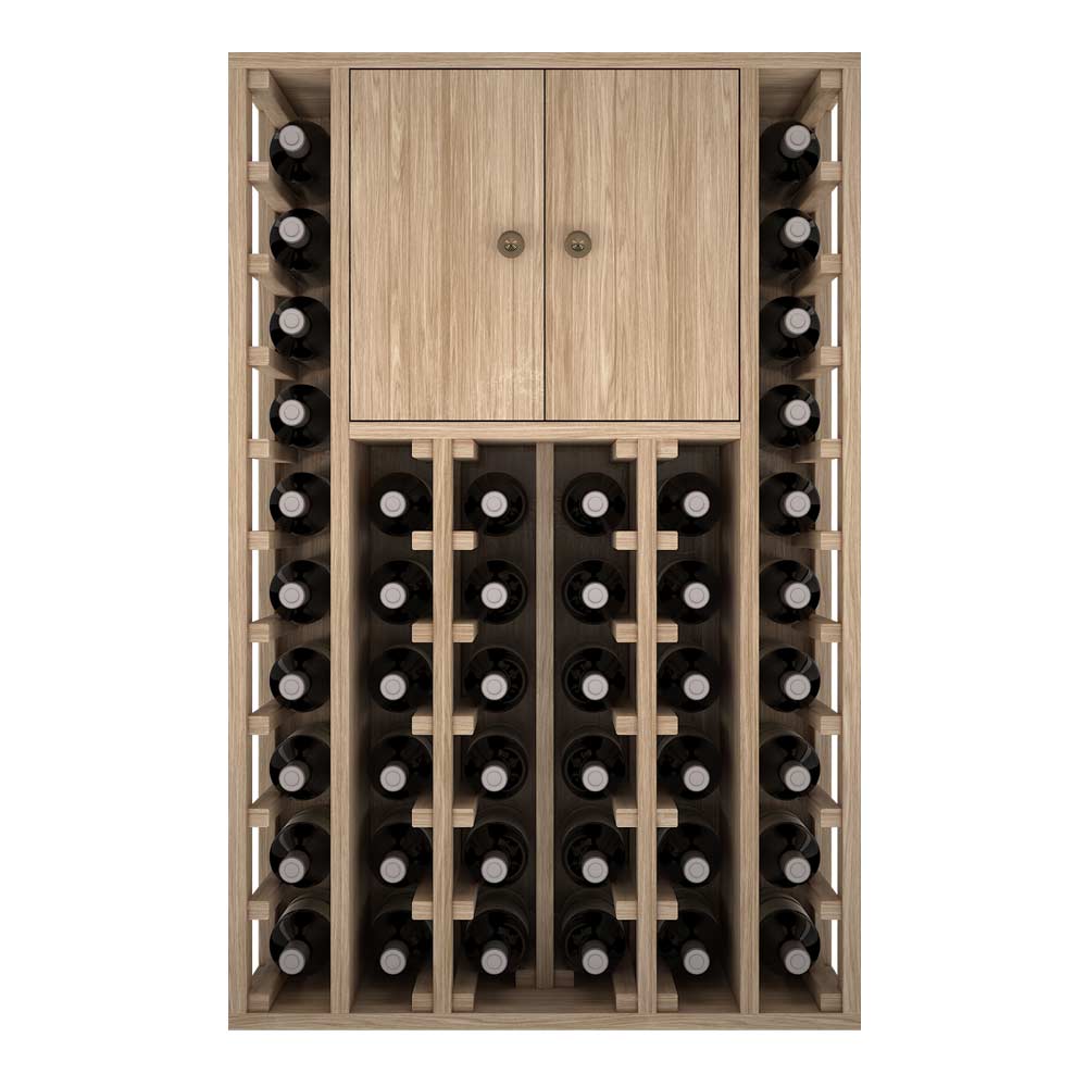Winerex EFREN - 44 Flaschen + Schrank oben - Eichenholz