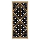 Winerex LANDO - 48 Flaschen - Kiefernholz