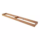 Winerex adjustable base - 3 modules 204 cm - pine