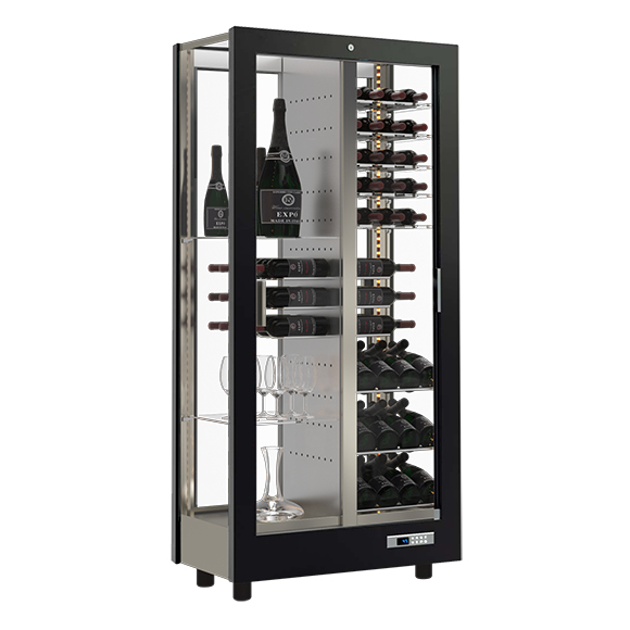 Wine climate cabinet Xi Cool Presentation XTE black