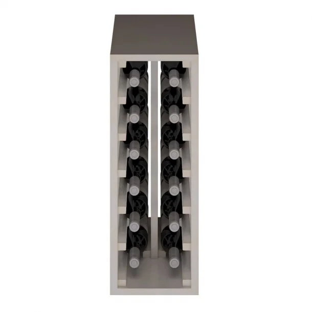 Winerex ALETA - 12 bottles - pine wood white stained