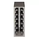 Winerex ALETA - 12 bottles - pine wood white stained