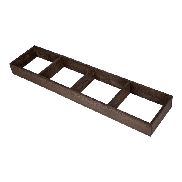 Caverack Sockel 1200mm - Eichenholz geräuchert