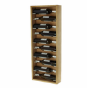 Winerex MIGUEL - 10 bottles - pine wood brown stained