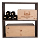 Caverack CENZO Feste Regale - Eichenholz geräuchert