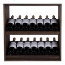 Caverack ANDINO Display - 14 bottles- smoked oak