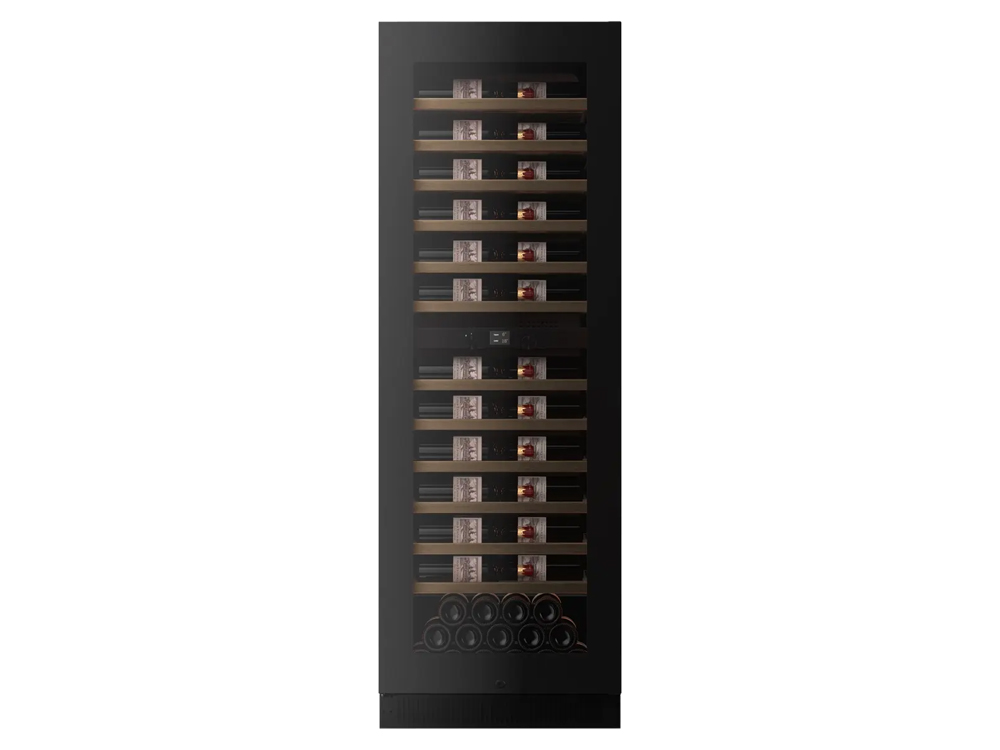 Pevino Majestic 111 Flaschen - 2 Zonen - Schwarze Glasfront